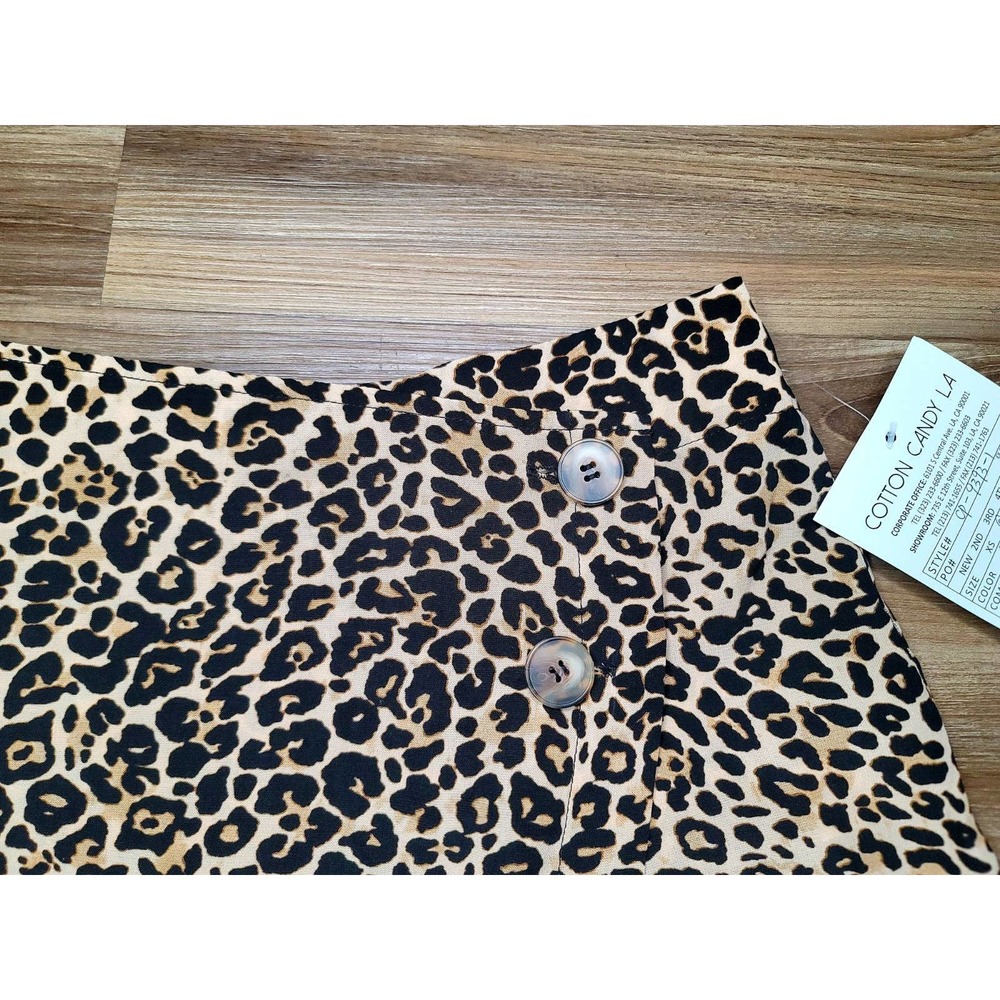 Cotton Candy LA Animal Print Skorts - Picture 2 of 5